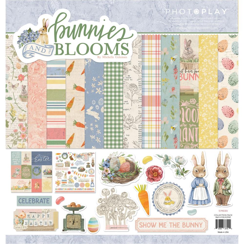 Photoplay 12x12 Collection Pack - [Collection] - Bunnies and Blooms