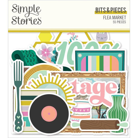 Simple Stories Bits & Pieces  [Collection] - Flea Market