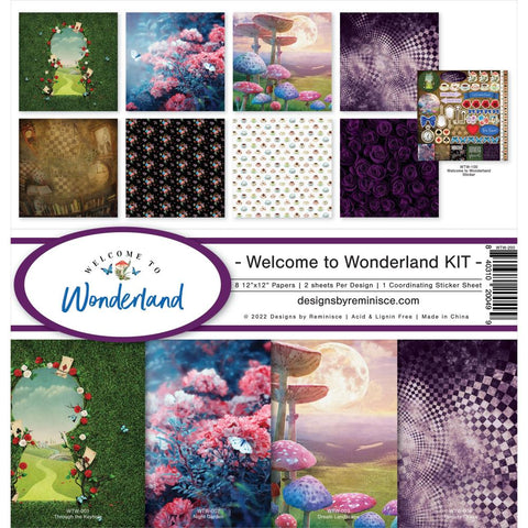 Reminisce 12x12 Collection Pack - [Collection] - Welcome To Wonderland