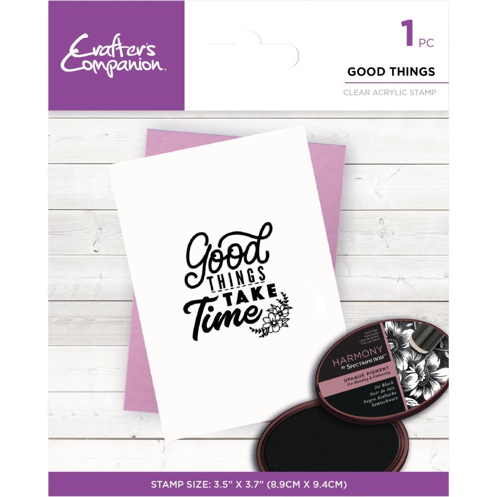 Crafters Companion Clear Stamp - Good Things
