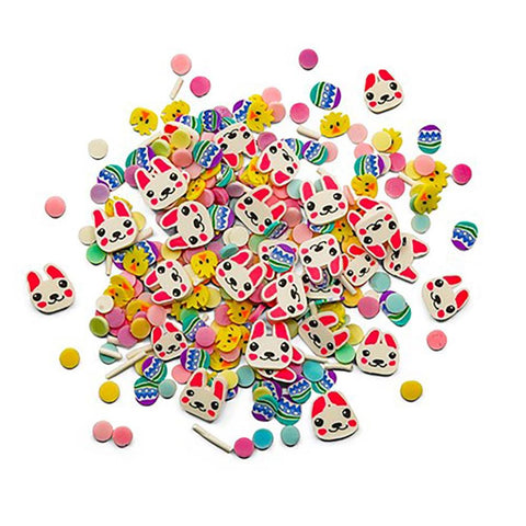 Buttons Galore & More Sprinkletz Embellishments - Bunny Hop