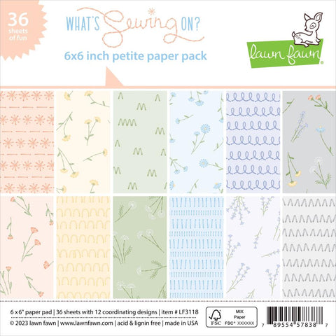 Lawn Fawn 6x6 Paper [Collection] - Whats Sewing On