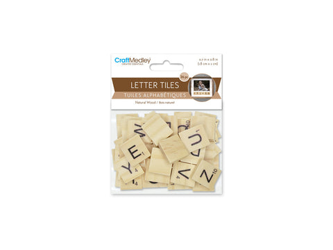 Craft Medley Letter Tiles