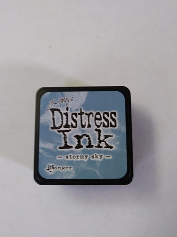 Tim Holtz Distress Ink Pad Mini - Stormy Sky