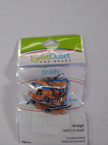 EyeLet OutLet - Bird Set Brads