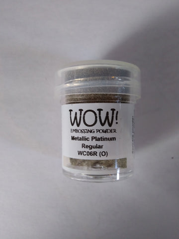 WOW Embossing Powders - Metallic Platinum