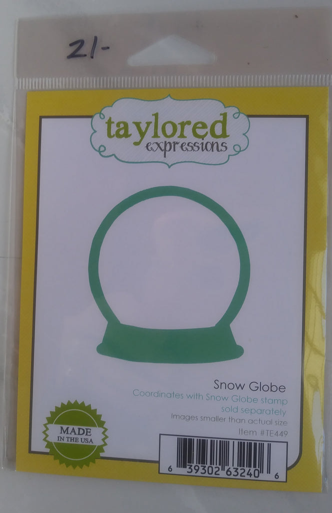 Taylored Expressions Dies - Snow Globe