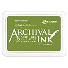 Ranger Archival Mini Ink - Leaf Green