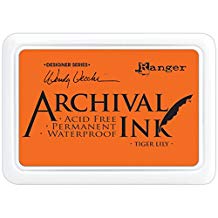 Ranger Archival Mini Ink - Tiger Lilly
