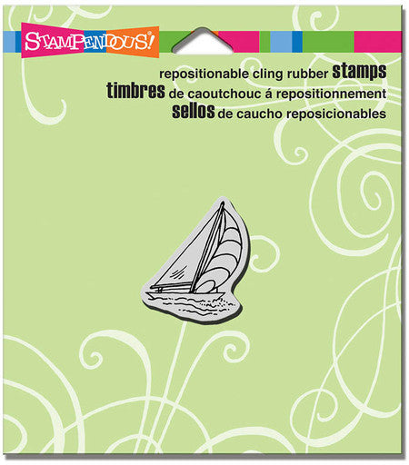 Stampendous Stamp - Cling Sailing