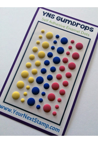 Your Next Stamp Gum Drops [Enamel Dots] - Matte Circus Fun