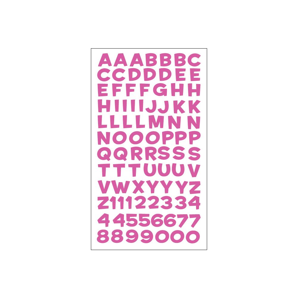 EK Success Sticko Stickers - Small Fun House Pink Metallic Alpha