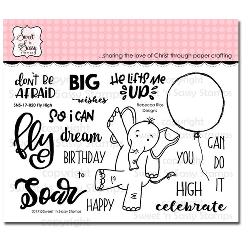 Sweet n Sassy Clear Stamps  - Fly High