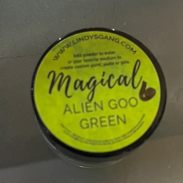 Lindy's Stamp Gang Magical Powder - Alien Goo Green
