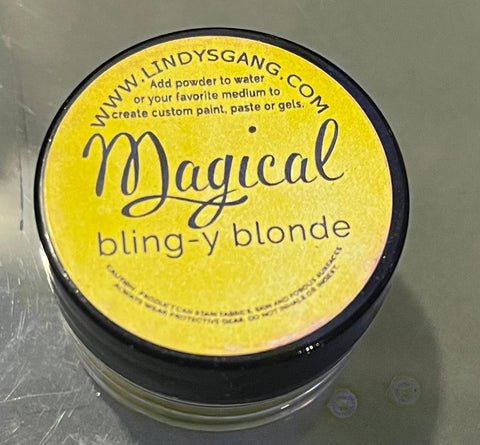 Lindy's Stamp Gang Magical Powder - Bling-y Blonde