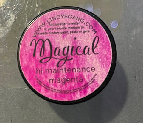 Lindy's Stamp Gang Magical Powder - Hi Maintenance Magenta