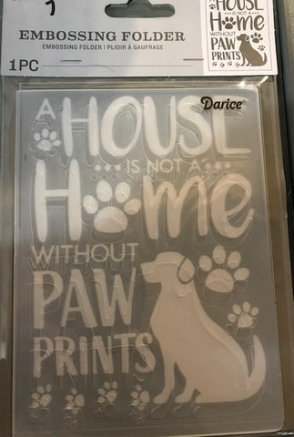 Darice Embossing Folder - Dog House