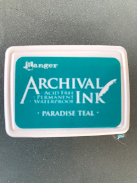 Ranger Archival Mini Ink - Paradise Teal