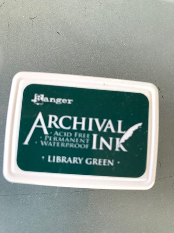 Ranger Archival Mini Ink - Library Green