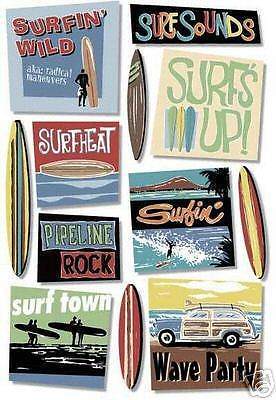 Karen Foster Cardstock Stickers - Surfin' Wild