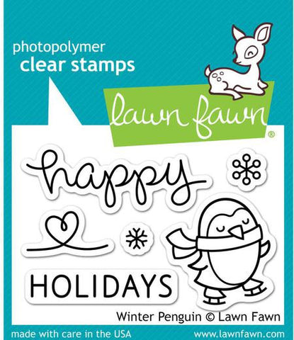 Lawn Fawn [Stamp & Die - PART] - (Clear, Photopolymer) - Winter Penguin
