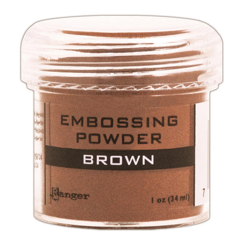 Ranger Embossing Powder - Brown