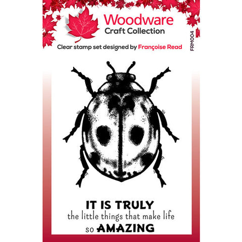 Woodware Stamps - Little Ladybird
