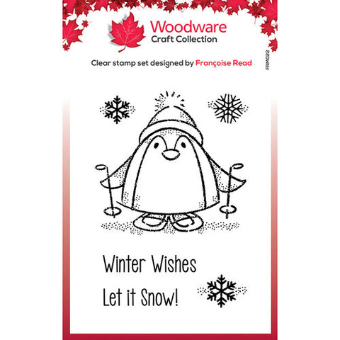 Woodware Stamps - Peter Penguin
