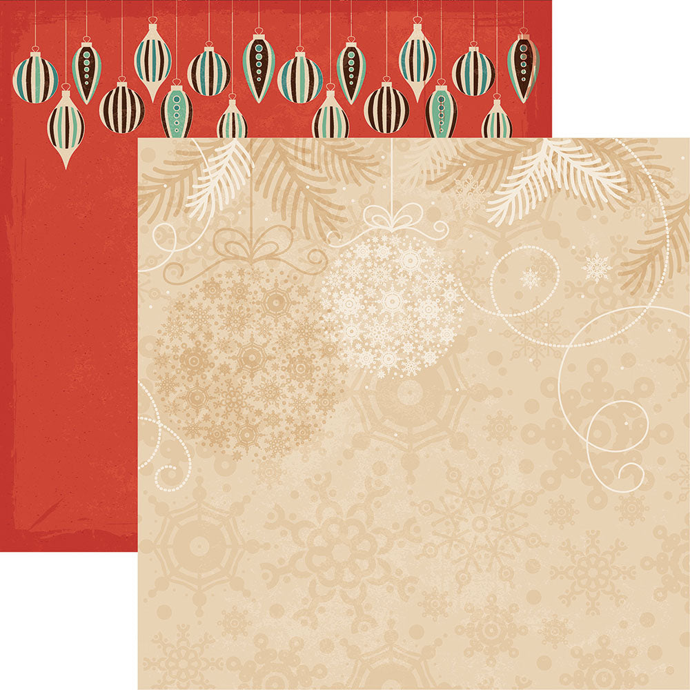 Reminisce 12x12  Paper  [Collection] - Vintage Christmas - Vintage Christmas