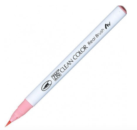 Zig Clean Color Real Brush Marker - 222 Pink Flamingo