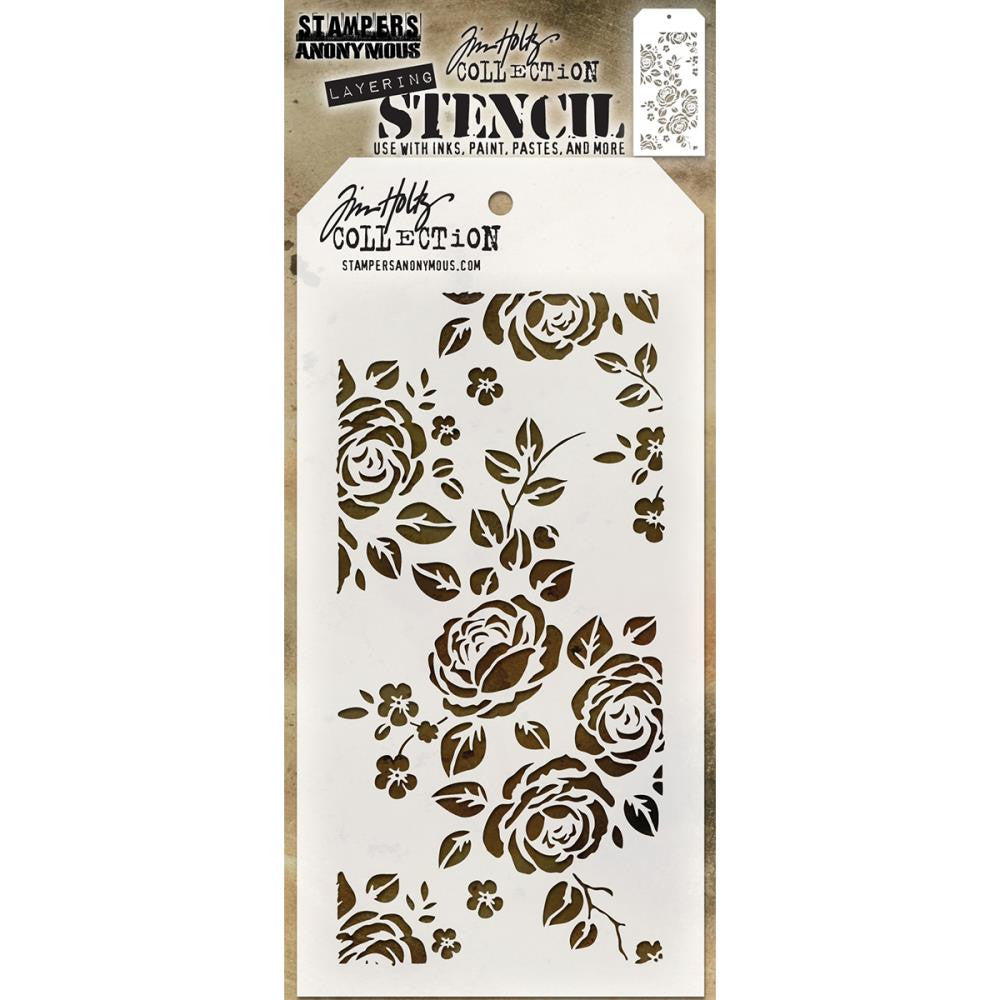 Tim Holtz Layering Stencil - Roses