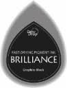 Brilliance Tear Drop Ink Pad - Graphite Black
