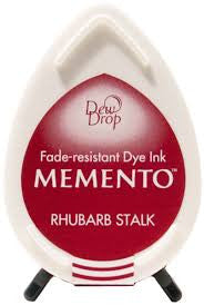 Memento Tear Drop Ink Pad - Rhubarb Stalk