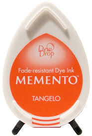 Memento Tear Drop Ink Pad - Tangelo