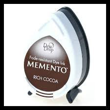 Memento Tear Drop Ink Pad - Rich Cocoa
