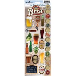 Paper House Cardstock Stickers - Beer