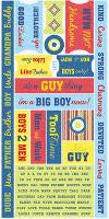 BoBunny Cardstock Stickers - Big Boy