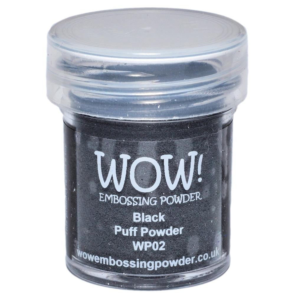 WOW Embossing Powders - Black Puff Powder