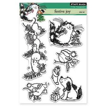 Penny Black Stamps - Jolly Critters