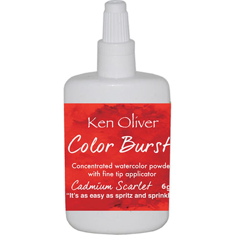 Ken Oliver Color Burst - Cadmium Scarlet