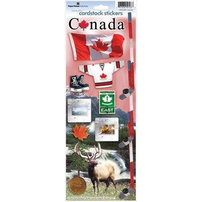 Paper House Cardstock Stickers - Canada