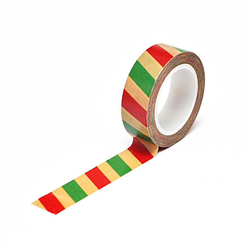Queen & Co. Washi Tape - Christmas Stripe