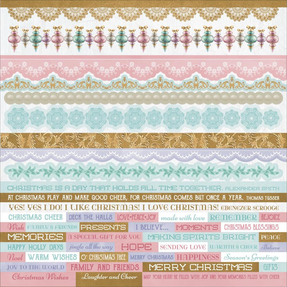 Kaisercraft Cardstock Stickers - [Collection] - Christmas Wishes