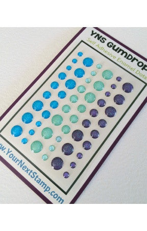Your Next Stamp Glitter Gum Drops [Enamel Dots] - Cosmic Crush