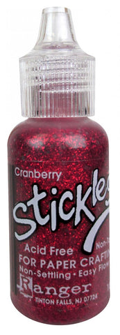 Ranger Glitter Stickles - Cranberry