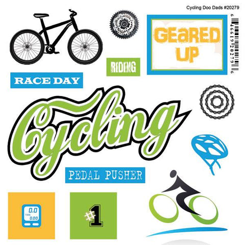 Stamping Station Stickers - Cycling Doo Dads