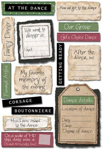 Karen Foster Cardstock Stickers - Dance Phrases