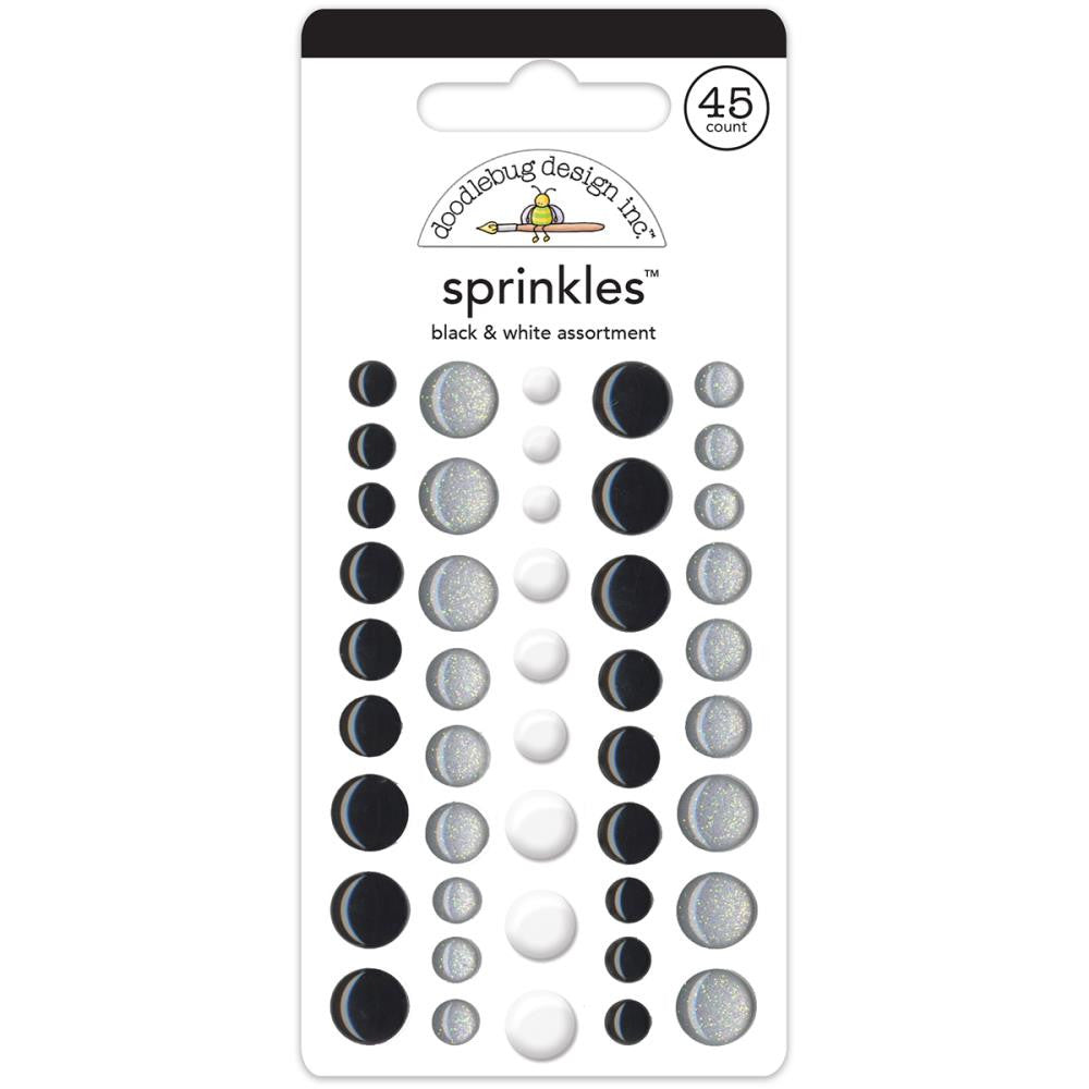 Doodlebug Design Sprinkles - [Collection] - Black & White