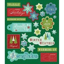 K and Company - Dimensional Stickers - Winter Words