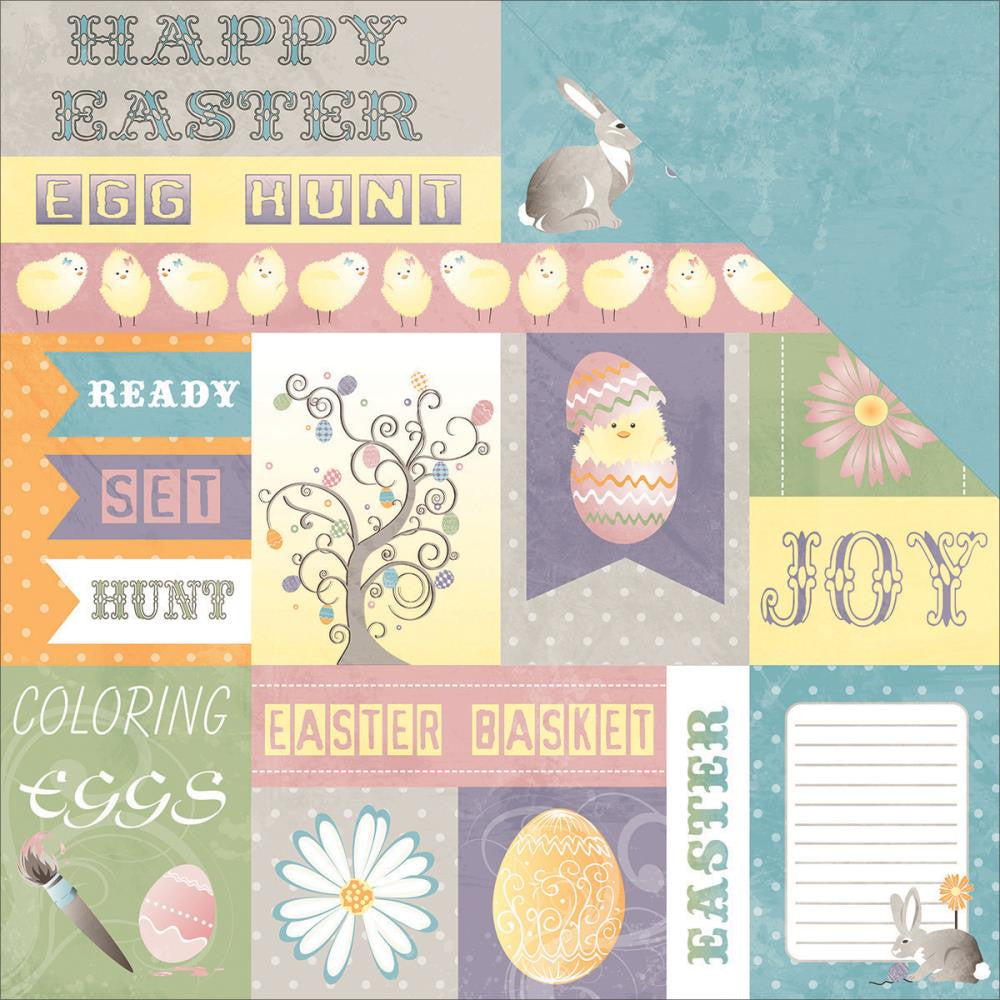 Moxxie 12x12 - [Collection] - Hoppy Easter  - Easter Cut Outs